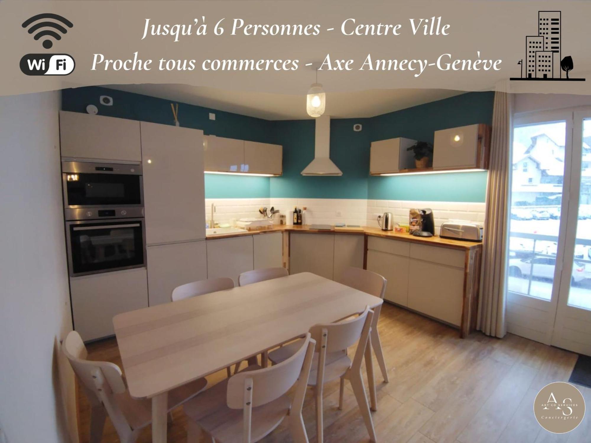 L'Ecrin Connecte-Axe Annecy-Geneve-Wifi-Confort 크루세일레 외부 사진