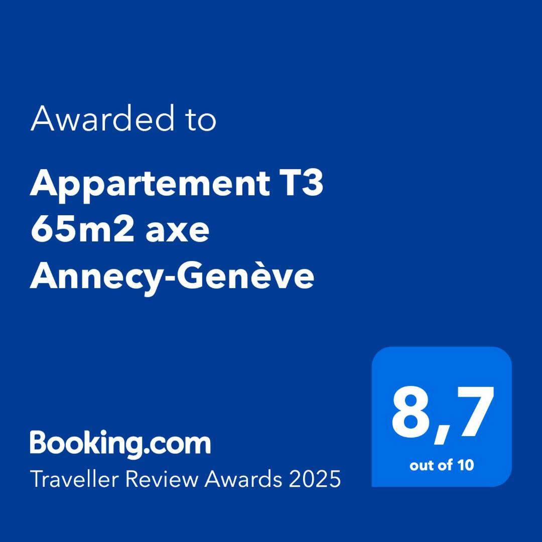 L'Ecrin Connecte-Axe Annecy-Geneve-Wifi-Confort 크루세일레 외부 사진