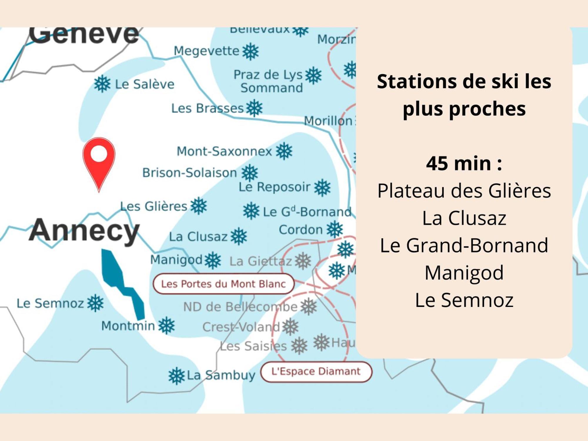 L'Ecrin Connecte-Axe Annecy-Geneve-Wifi-Confort 크루세일레 외부 사진